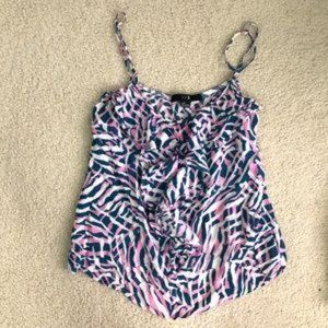 ✨3 for $15✨ Forever 21 Pink Blue Ruffle Cami Tank